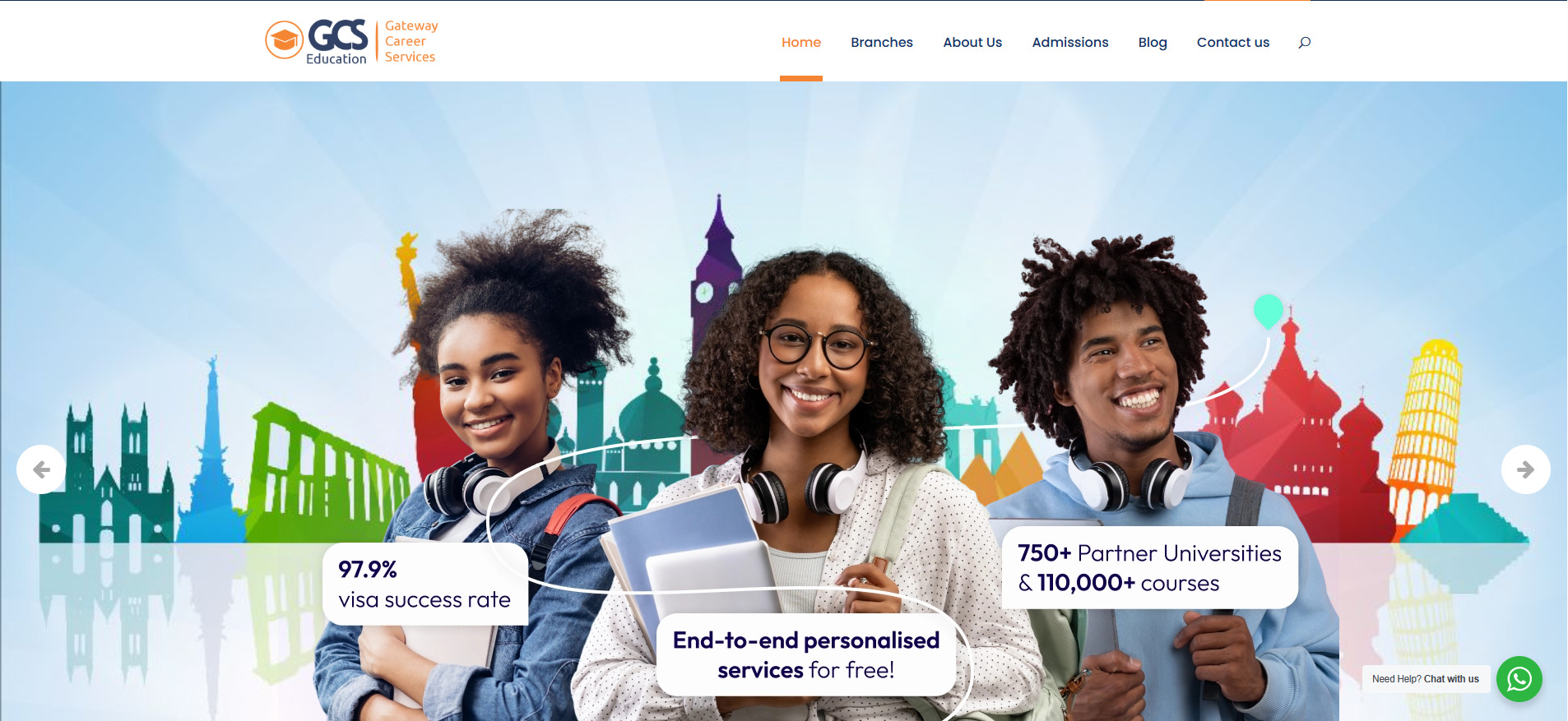 Study Abroad Website